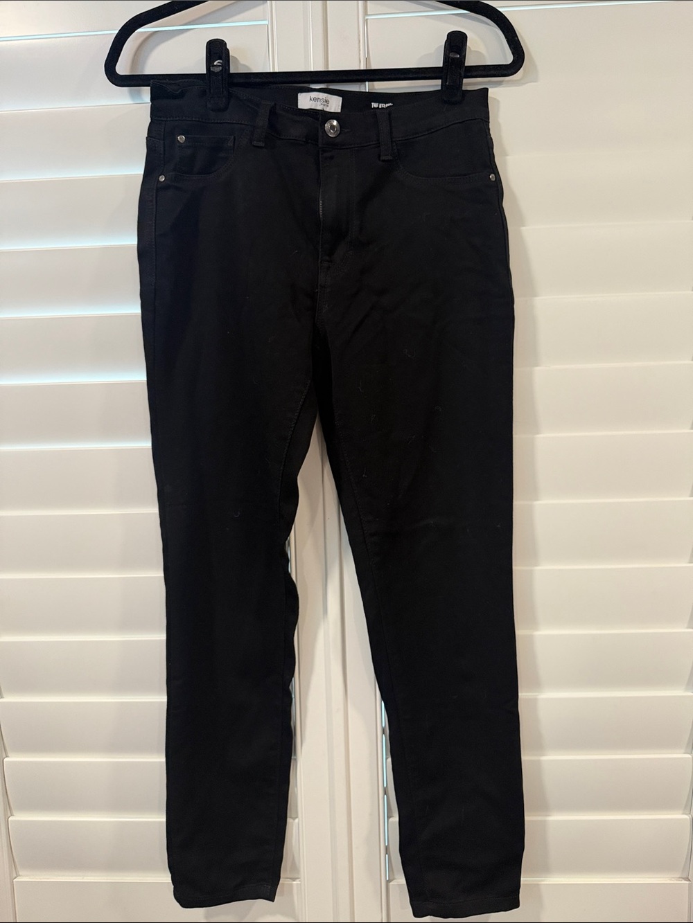Kensie Women's Skinny Jeans - Black
